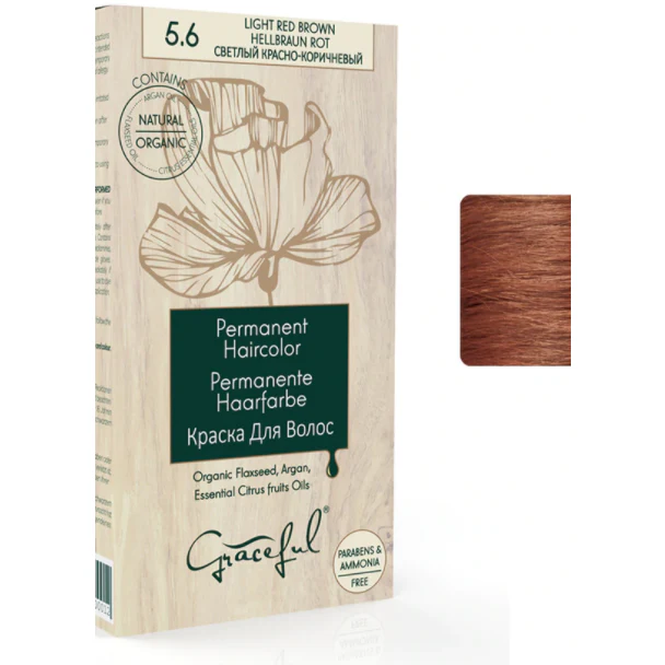 Light Red Brown | No: 5.6 Graceful Hair Colour