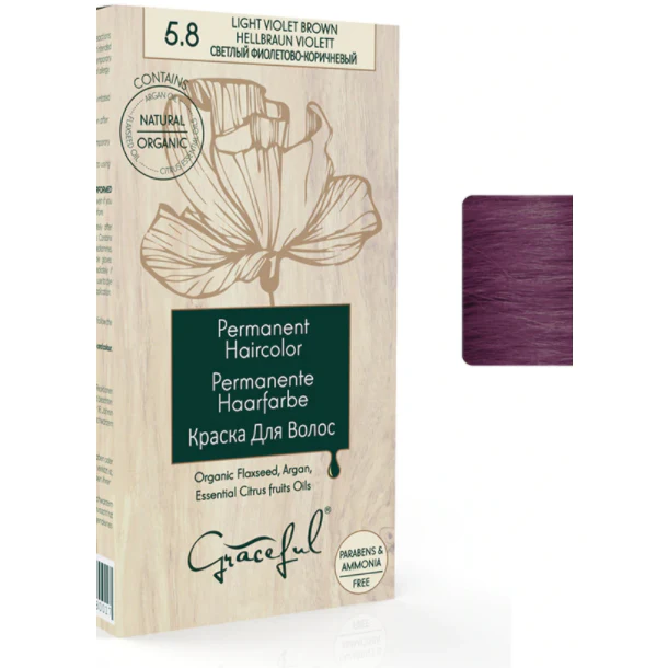 Light Violet Brown | No: 5.8 Graceful Hair Colour
